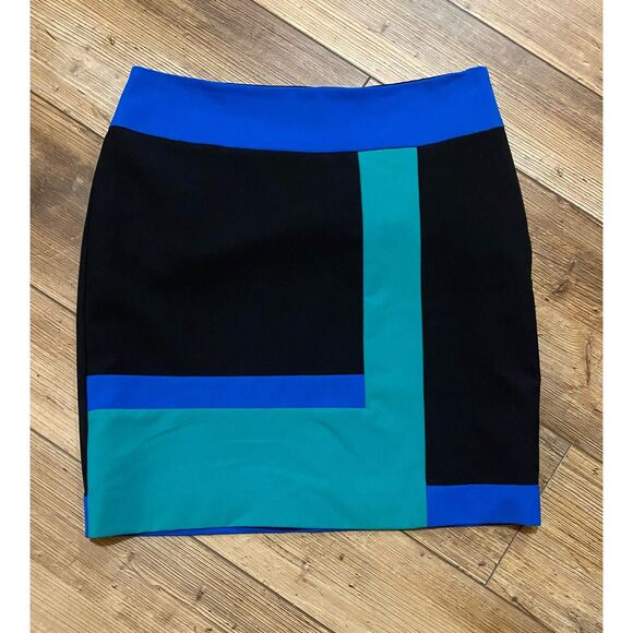 Worthington Dresses & Skirts - Worthington Colorful Colorblock Pencil Skirt Business Casual Career Wear Skirt 8